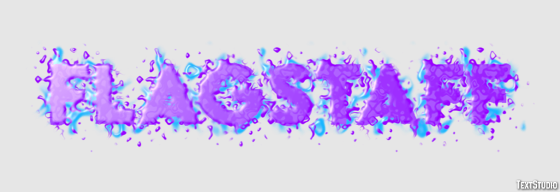Flagstaff Tekst Effect