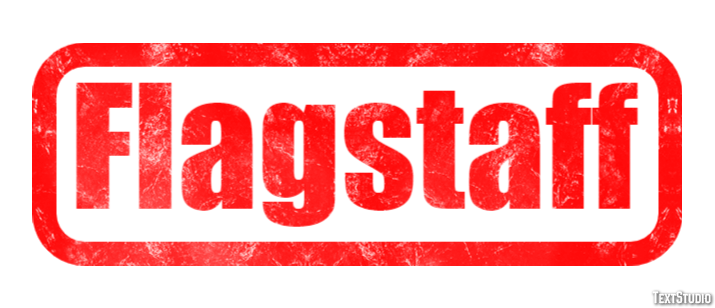 Flagstaff Efekt tekstowy