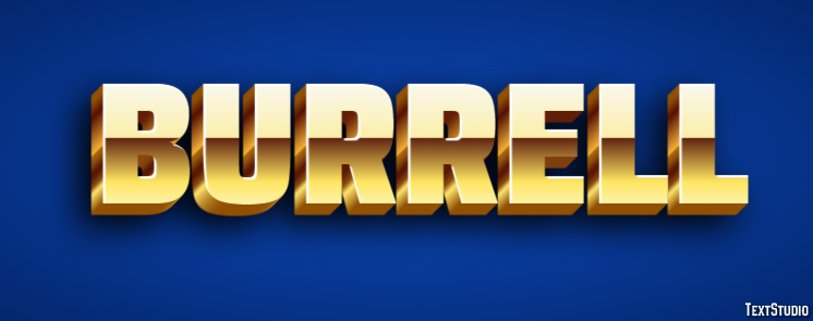 Burrell Text Effect
