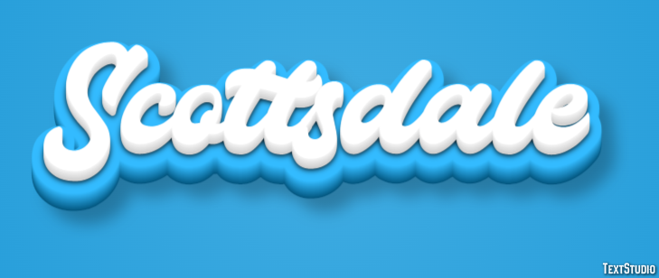 Scottsdale Effetto testo