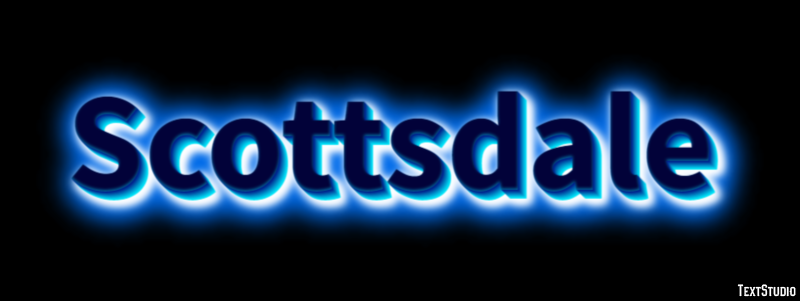 Scottsdale Efekt tekstowy