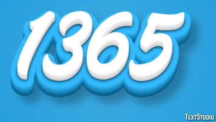1365 Effetto testo