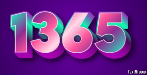 1365 Effetto testo