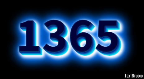 1365 Effetto testo