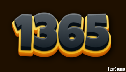 1365 Effetto testo