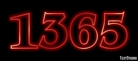 1365 Effetto testo