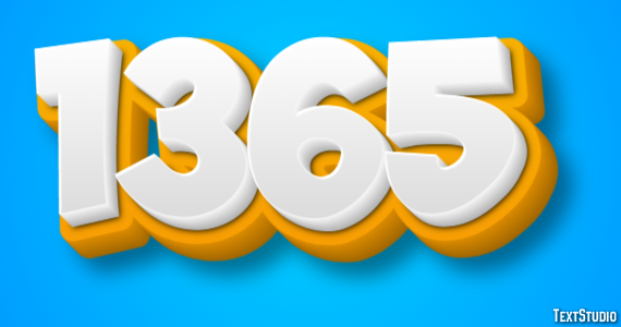 1365 Effetto testo