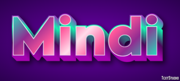 Mindi Text Effect