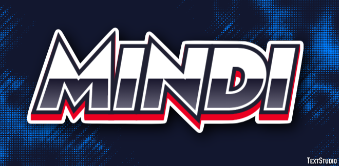 Mindi Text effect