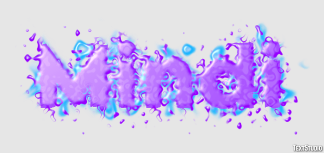 Mindi Text effect