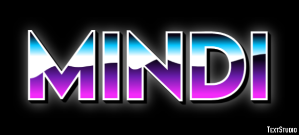 Mindi Text effect