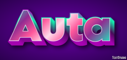 Auta Text Effect