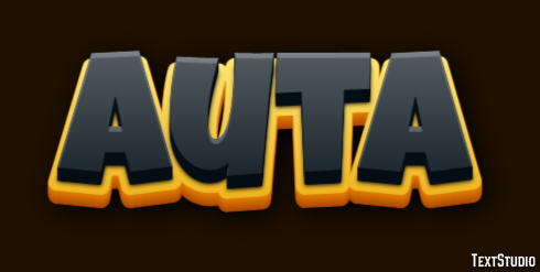 Auta Text Effect