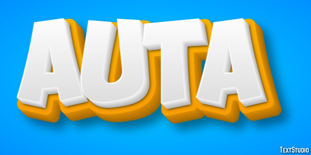 Auta Text Effect
