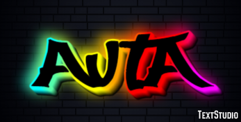 Auta Text effect