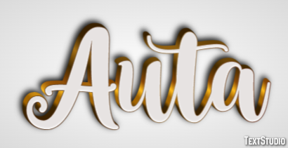 Auta Эффект текста