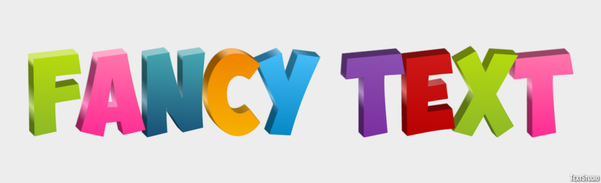 Fancy Text Texteffekt