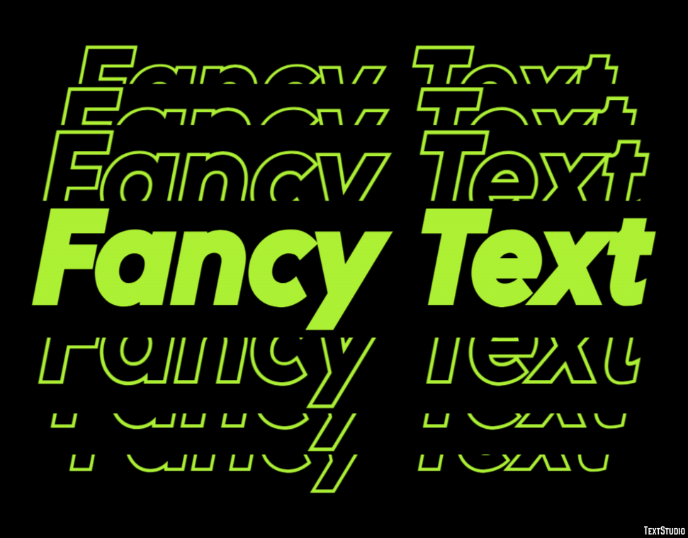 Fancy Text Metin Efekti