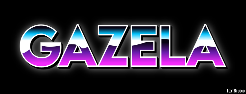 Gazela Efeito do texto
