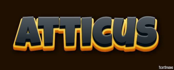 Atticus Text Effect