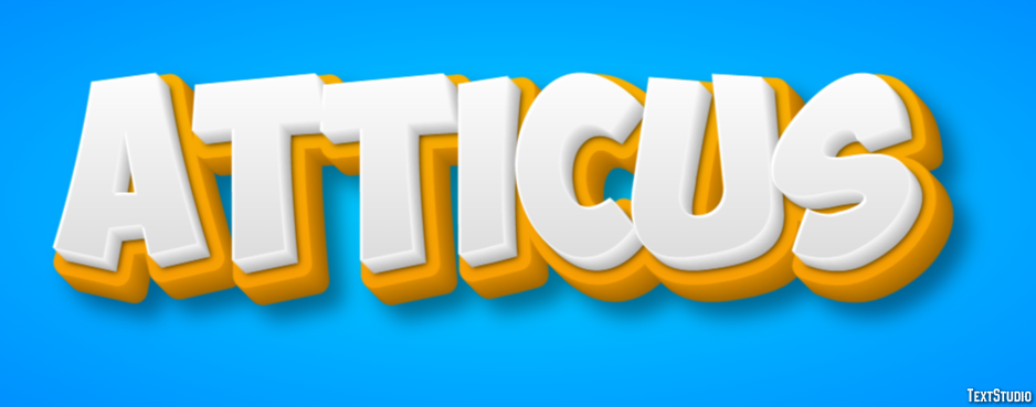 Atticus Text Effect