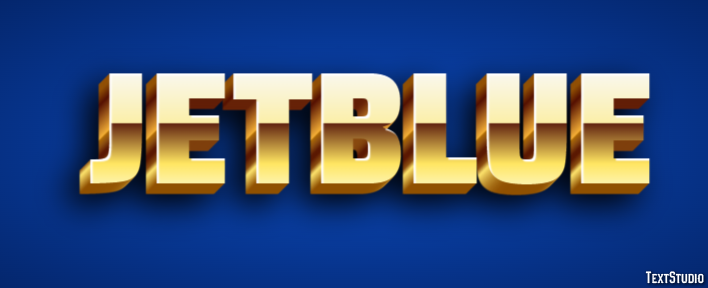 Jetblue Tekst Effect