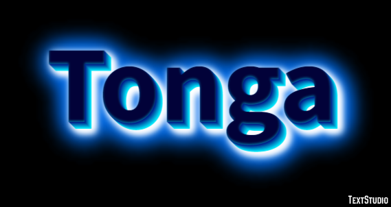 Tonga テキスト効果