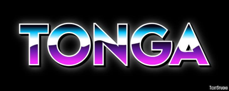 Tonga Effet de Texte
