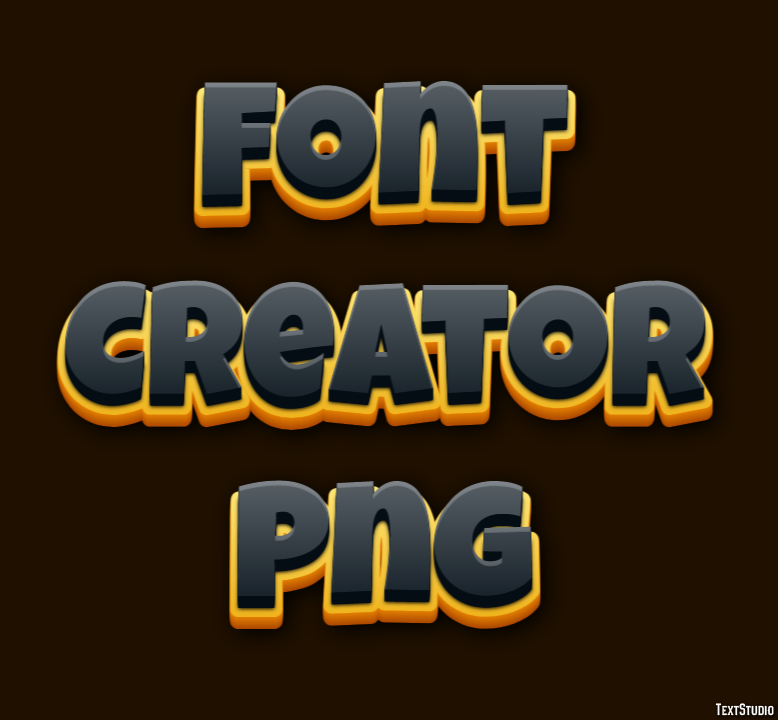 Font Creator Png Efekt tekstowy