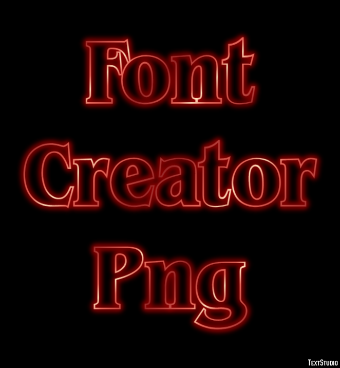 Font Creator Png Efekt tekstowy