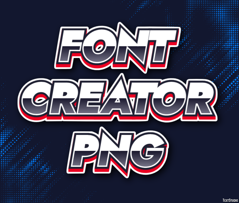 Font Creator Png Efekt tekstowy