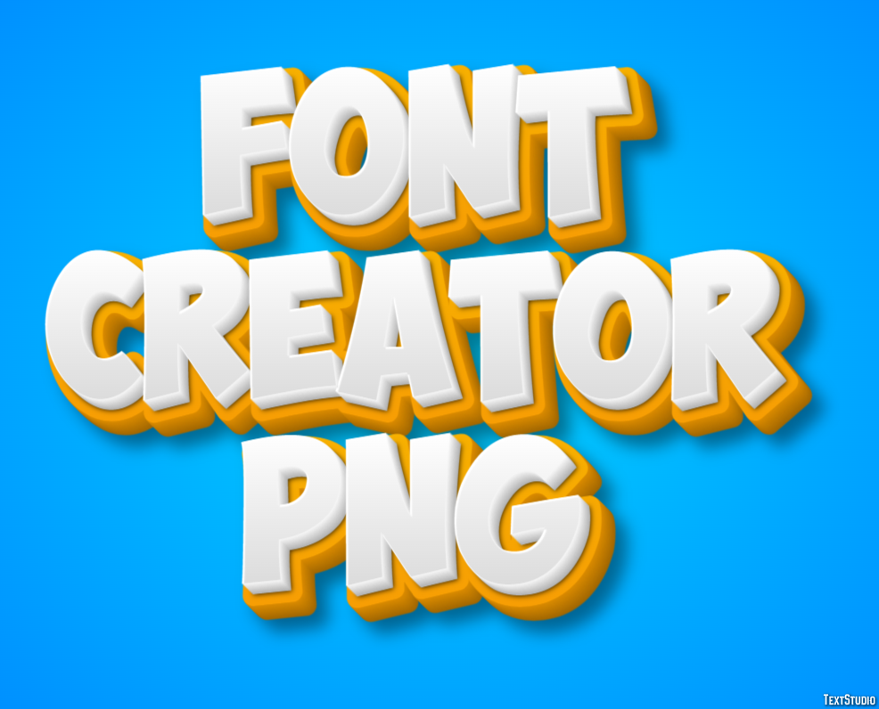 Font Creator Png Efekt tekstowy