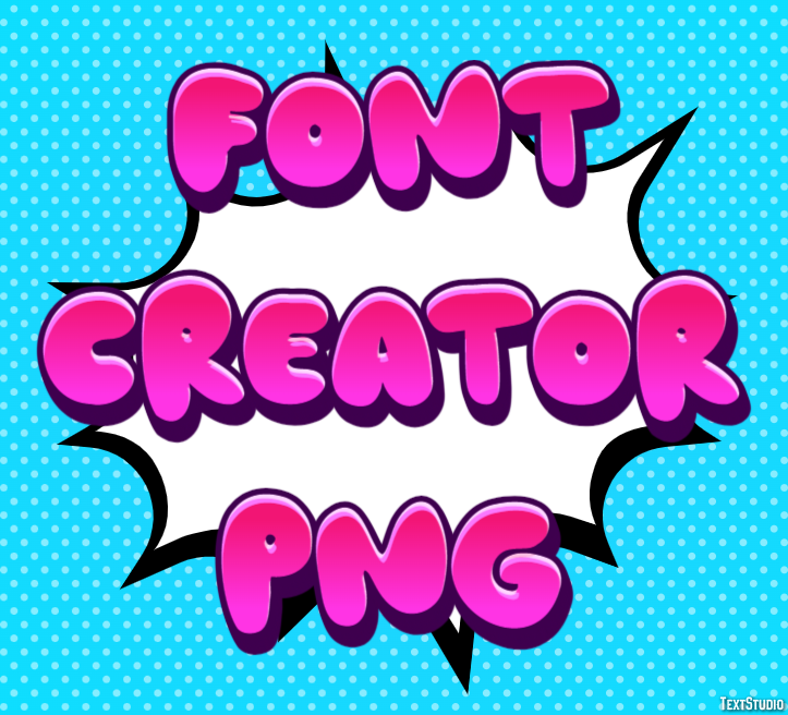 Font Creator Png Efekt tekstowy