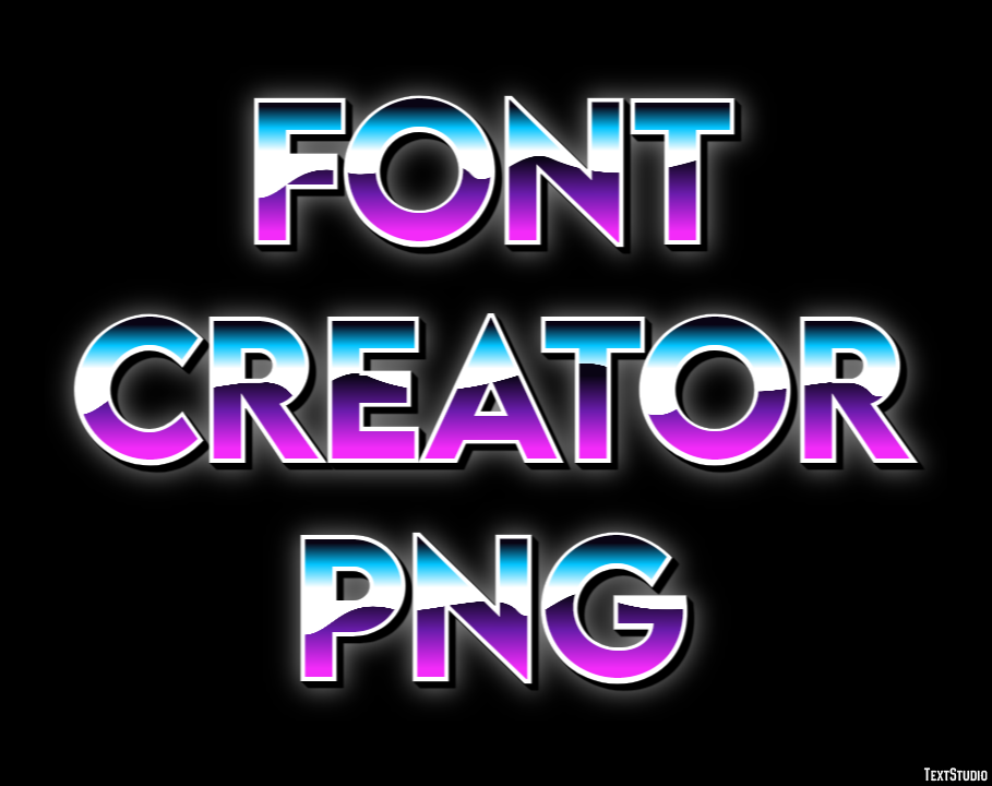 Font Creator Png Text Effect
