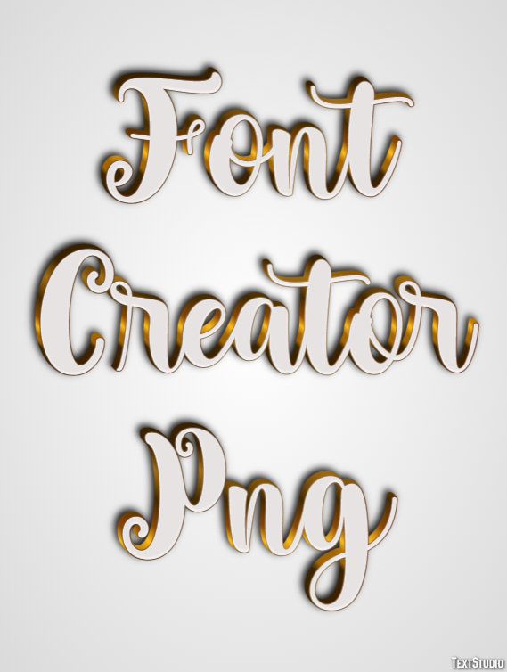 Font Creator Png Efekt tekstowy