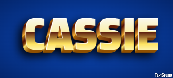 Cassie Texteffekt