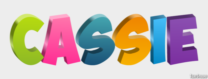 Cassie Text effect