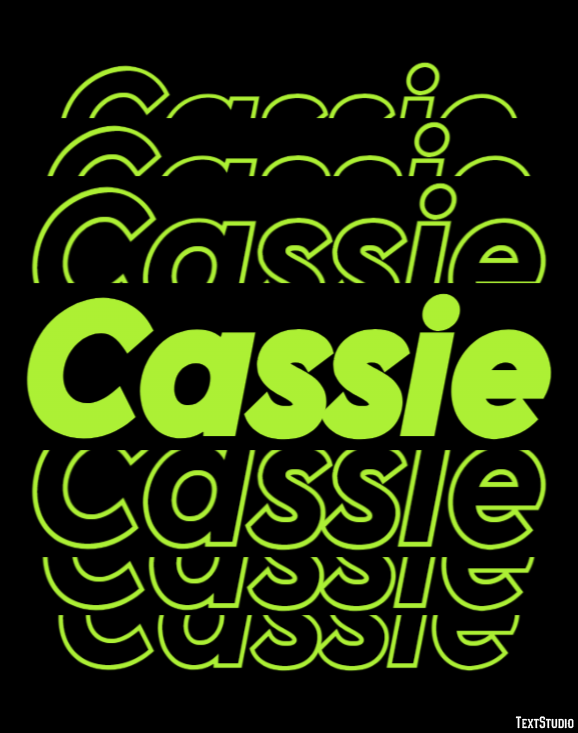 Cassie Texteffekt