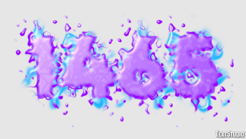 1465 Text effect