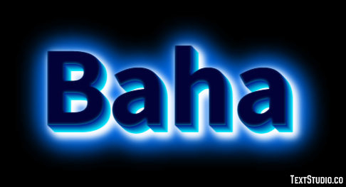 Baha Efekt tekstowy