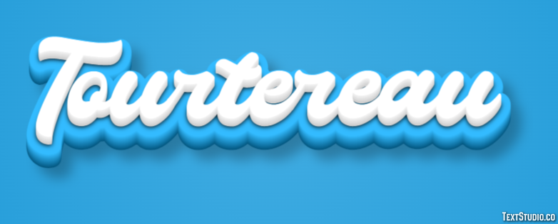 Tourtereau Effet de texte