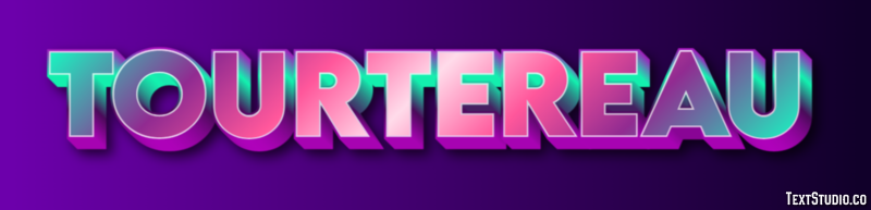 Tourtereau Efecto de Texto