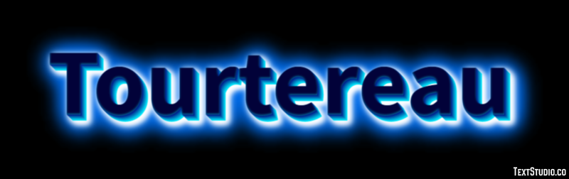 Tourtereau Text Effect