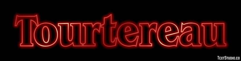 Tourtereau Effet de texte