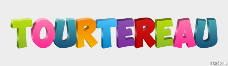 Tourtereau Efecto de Texto