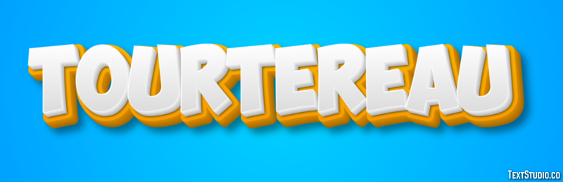 Tourtereau Efecto de Texto
