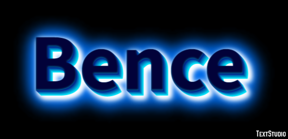 Bence Эффект текста