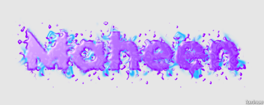 Maheen Text Effect
