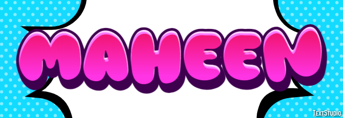 Maheen Text Effect