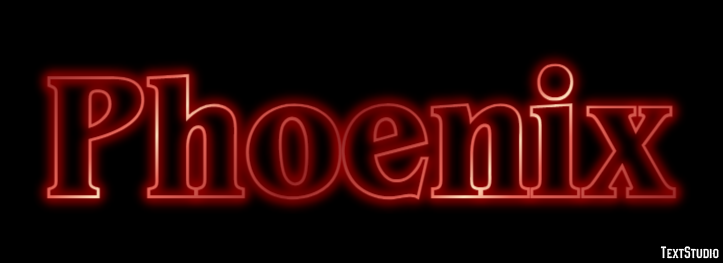 Phoenix Efekt tekstowy
